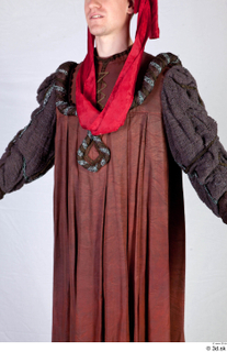  Photos Medieval Aristocrat in suit 2 Medieval Aristocrat Medieval clothing coat upper body 0002.jpg